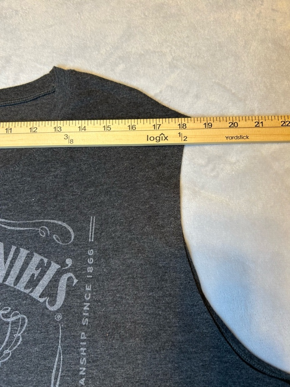Jack Daniel’s Sleeveless Tank XXL Gray Whiskey Graphic Tee - Picture 4 of 10